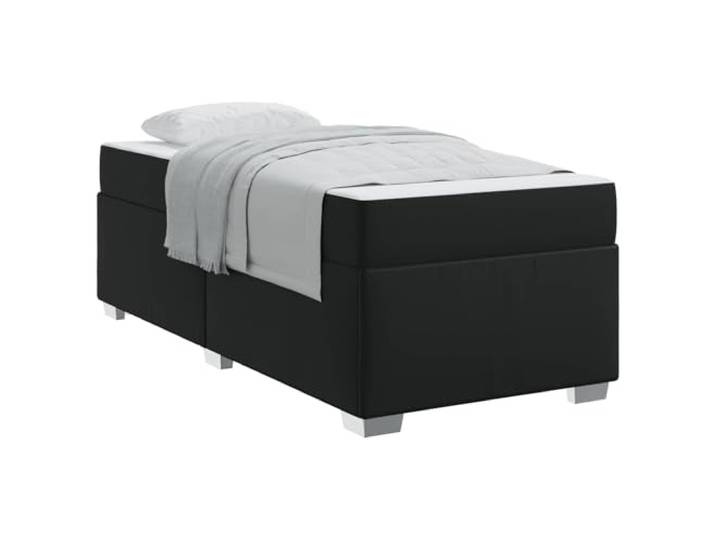 vidaXL Bettrahmen Schwarz 80 x 200 cm Stoff