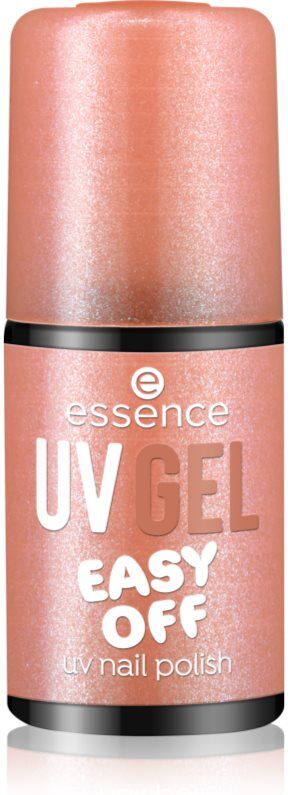 essence UV GEL EASY OFF gel nail polish for UV/LED hardening shade 102 - sparkling seashell 5 ml
