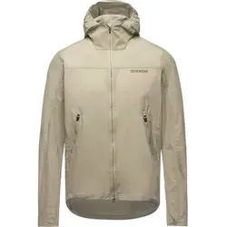 GORE WEAR Herren Funktionsjacke Fernflow Hd Windbreaker Mens, Größe L in Beige Beige