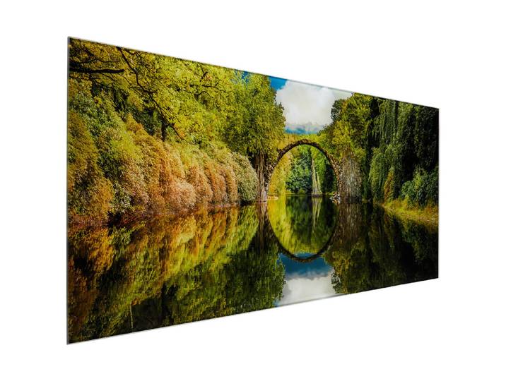 Glasbild 30x80 Devils Bridge
