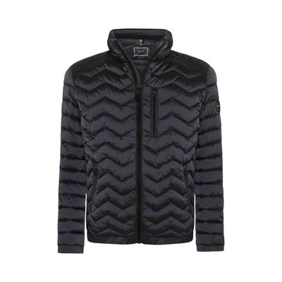 Winterjacke PIERRE CARDIN "Pierre Cardin Jacke", Herren, Gr. 56, schwarz (asphalt), Obermaterial: 100% Polyamid PA., uni, regular fit, Jacken Winterjacke, mit leichter Wattierung