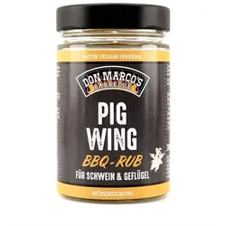 Don Marco's Pigwing Rub, 200g Glas