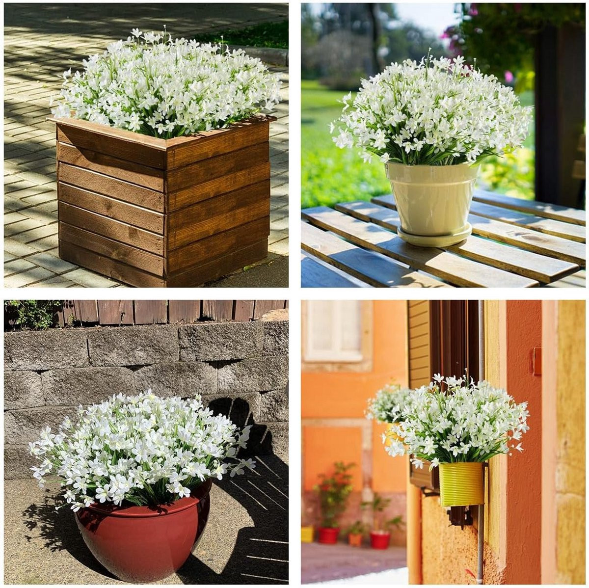 8 Stuks Kunstmatige Narcissen voor Binnen en Buiten