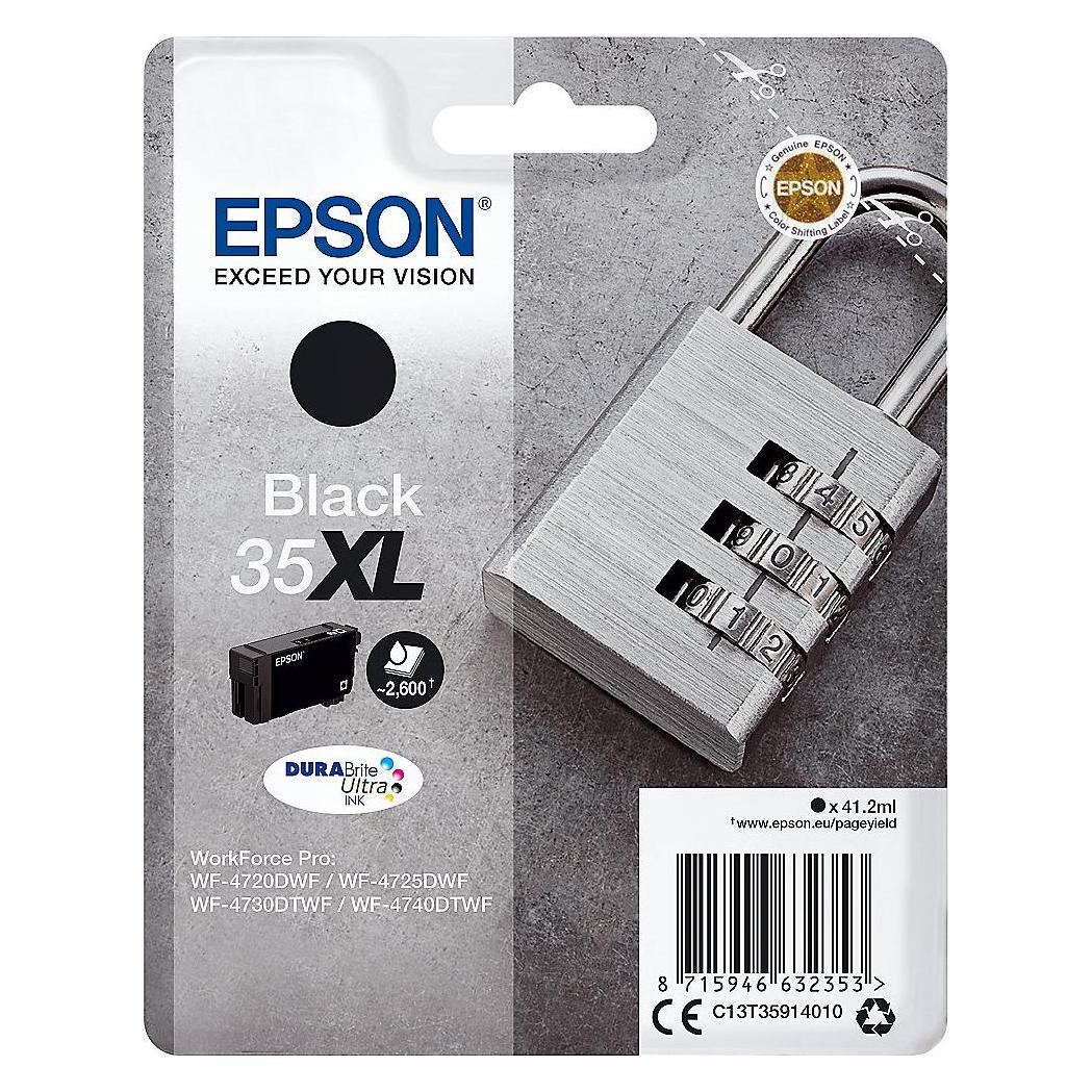 Epson 35XL DuraBrite Ultra (BK) (C13T35914010)