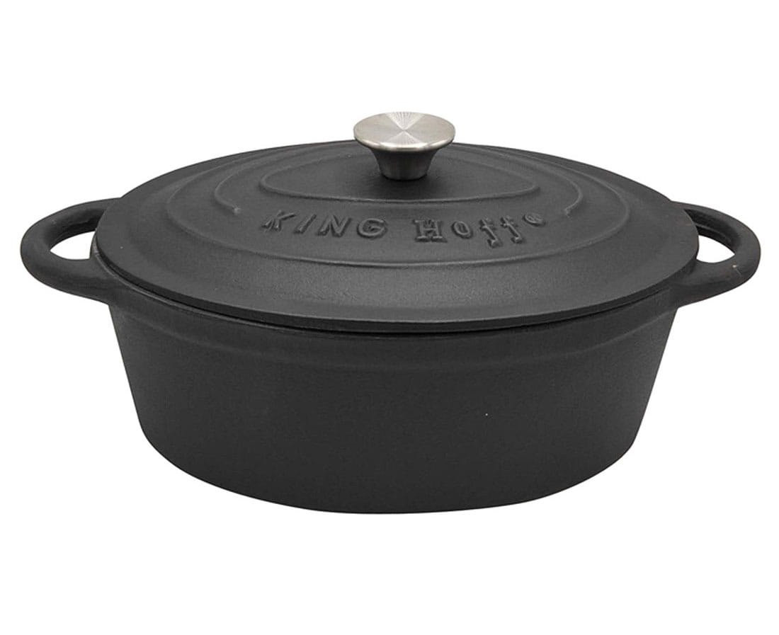 KINGhoff gietijzeren braadpan 6,2l 33cm KH1531