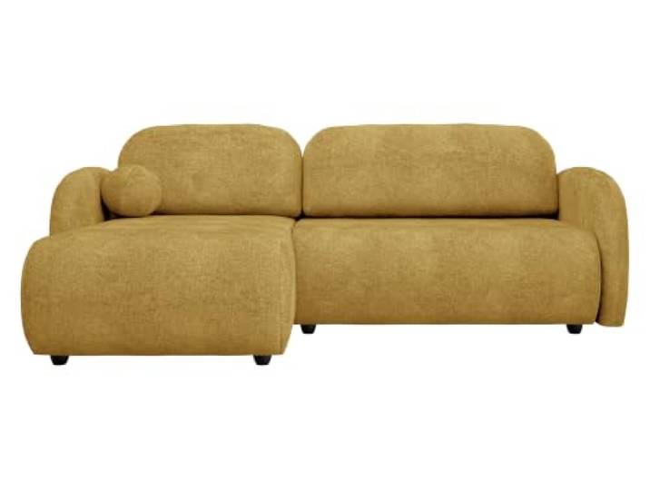 Mirjan24 Ecksofa mit Bettkasten Drinoz L, Eckcouch mit Schlaffunktion, Couch, Wohnlandschaft mit Bettfunktion, L-Form Sofa, Ottomane universell (Sereno 689)