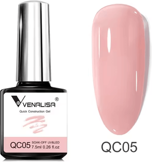 Inspire Essentials VENALISA Quick Construction Jelly Nail Gel Semi Transparent Strengthening Formula 7.5ml c