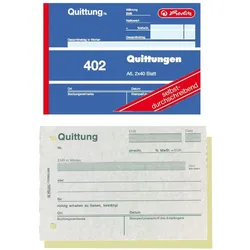 Pelikan, Formular, Formularbuch Quittung