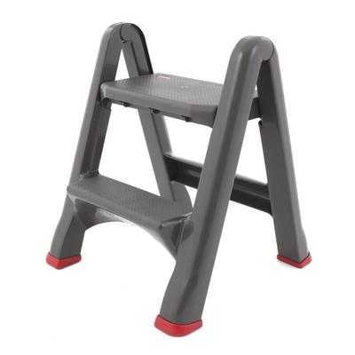 Curver Zusammenklappbarer Tritthocker, grau