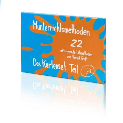 Kartenset Munterrichtsmethoden Teil 3, Karte von Harald Gross, Gert Schilling Verlag, 978-3-930816-38-5