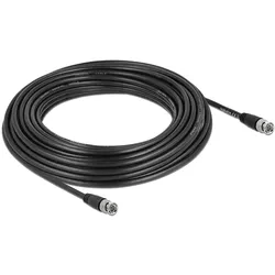 Delock Bnc — Bnc (15.15 m), Videokabel, Schwarz