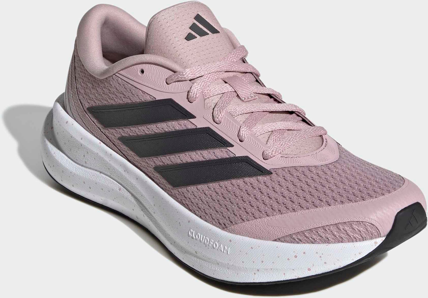 Laufschuh ADIDAS PERFORMANCE "RUNFALCON 6", Damen, Gr. 40, rosa (dual lila, carbon, core schwarz), Synthetik, Textil, Schuhe Laufschuh dual lila, carbon, core schwarz 40