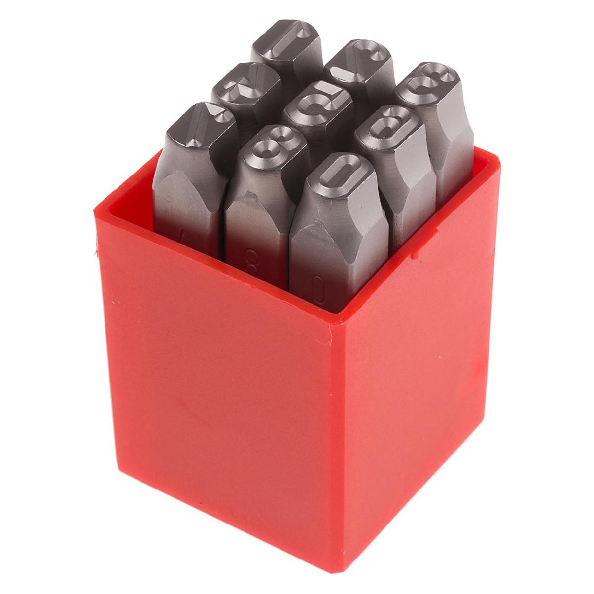 RS PRO Number steel stamp 9PCS 8.0mm (8754746)