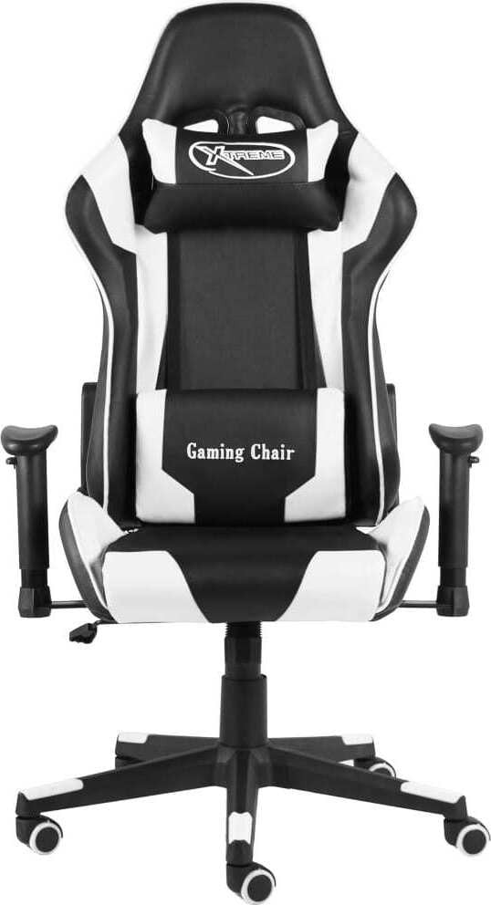 Syfax Gamestoel draaibaar wit