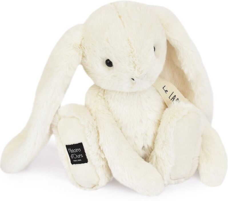 Histoire d'Ours Peluche lapin écru Vanille 50 cm - Doudou et Cie