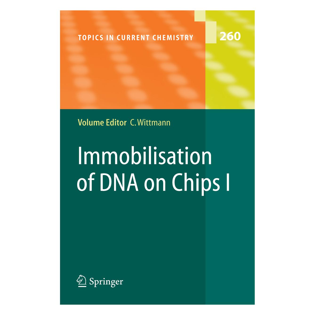 Springer Immobilisation of DNA on Chips I (Englisch, Softcover) (55377074)