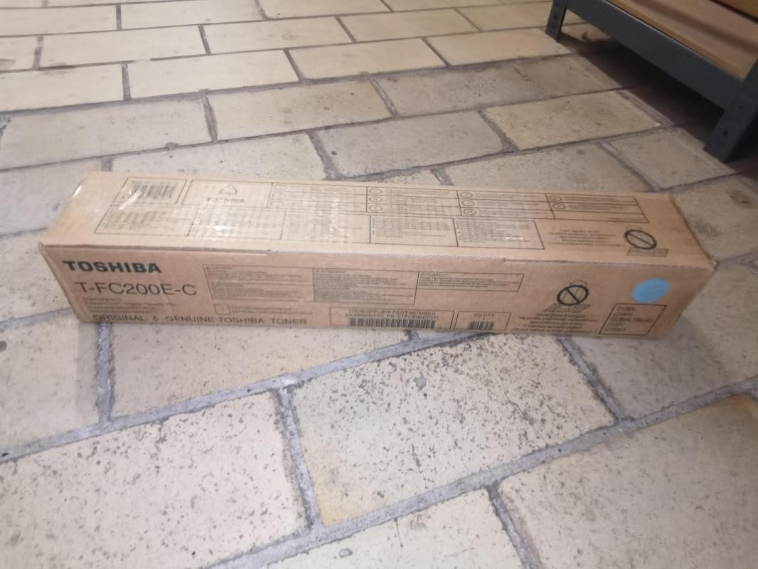 Toshiba tonercartridge T-FC200EC cyaan voor 33.600 pagina's