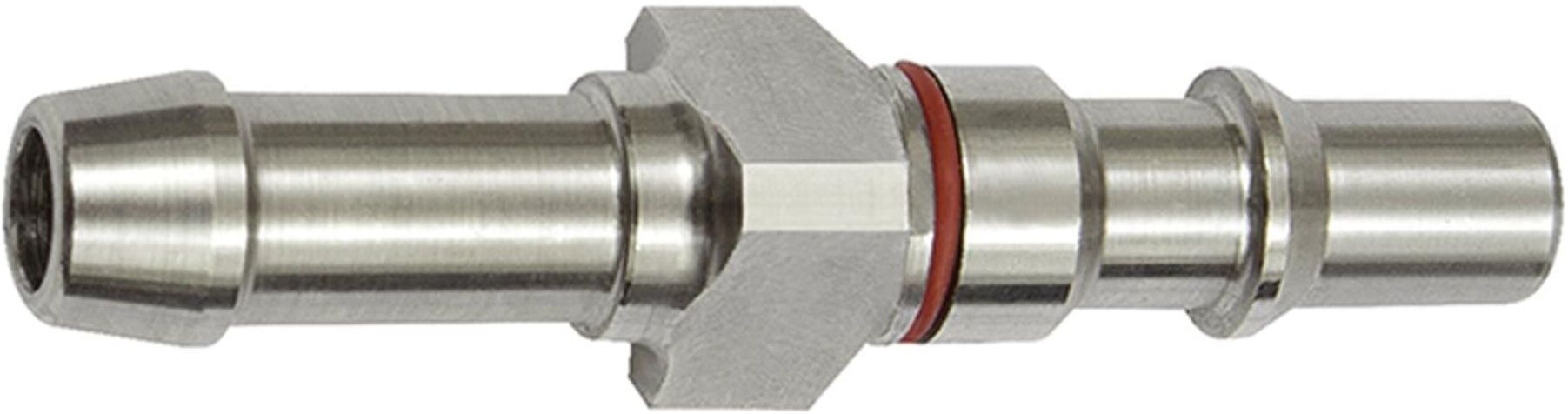 Riegler Unverwechselbare Einstecktülle NW 6, ISO 6150 C, Tülle LW 8, rot (426.72-R)
