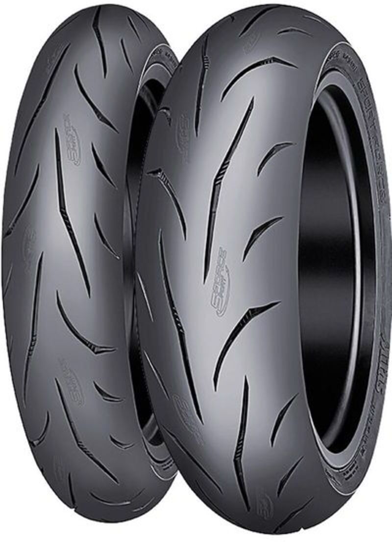 MITAS SPORT FORCE+ EVOLUTION 180/55ZR17 TL, Motorradreifen hinten