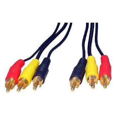 Cables Direct CDL 1.2Mtr Three RCA Cable (1.20 m, Cinch Kabel) (2RR3-01)