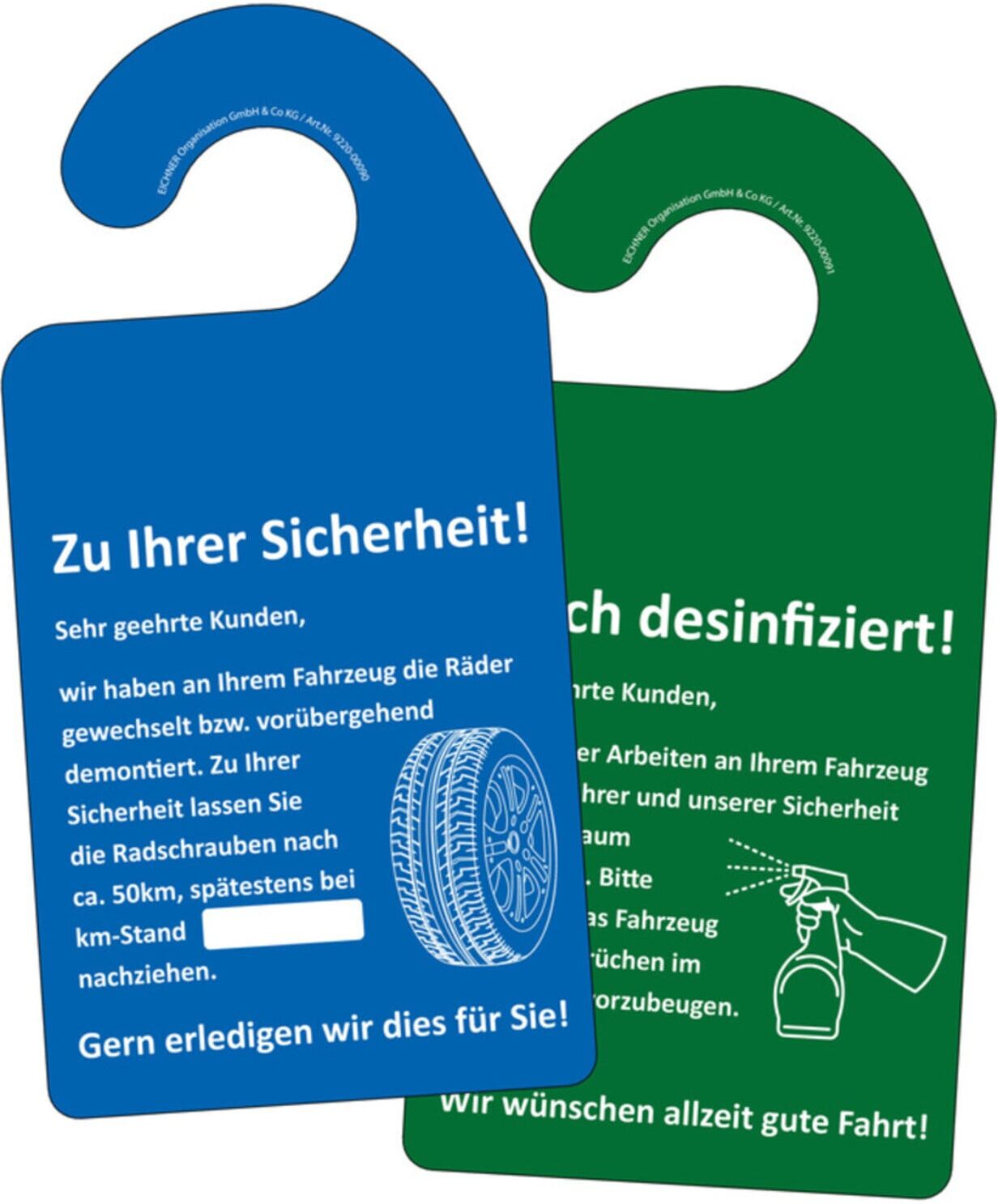 Eichner Kundendienst-Spiegelanhänger (9220-00090)