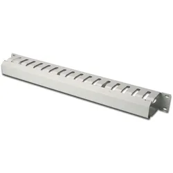Digitus Kabelführungspanel mit abnehmbarer Blende für 483 mm (19“)-Schränke, 1HE