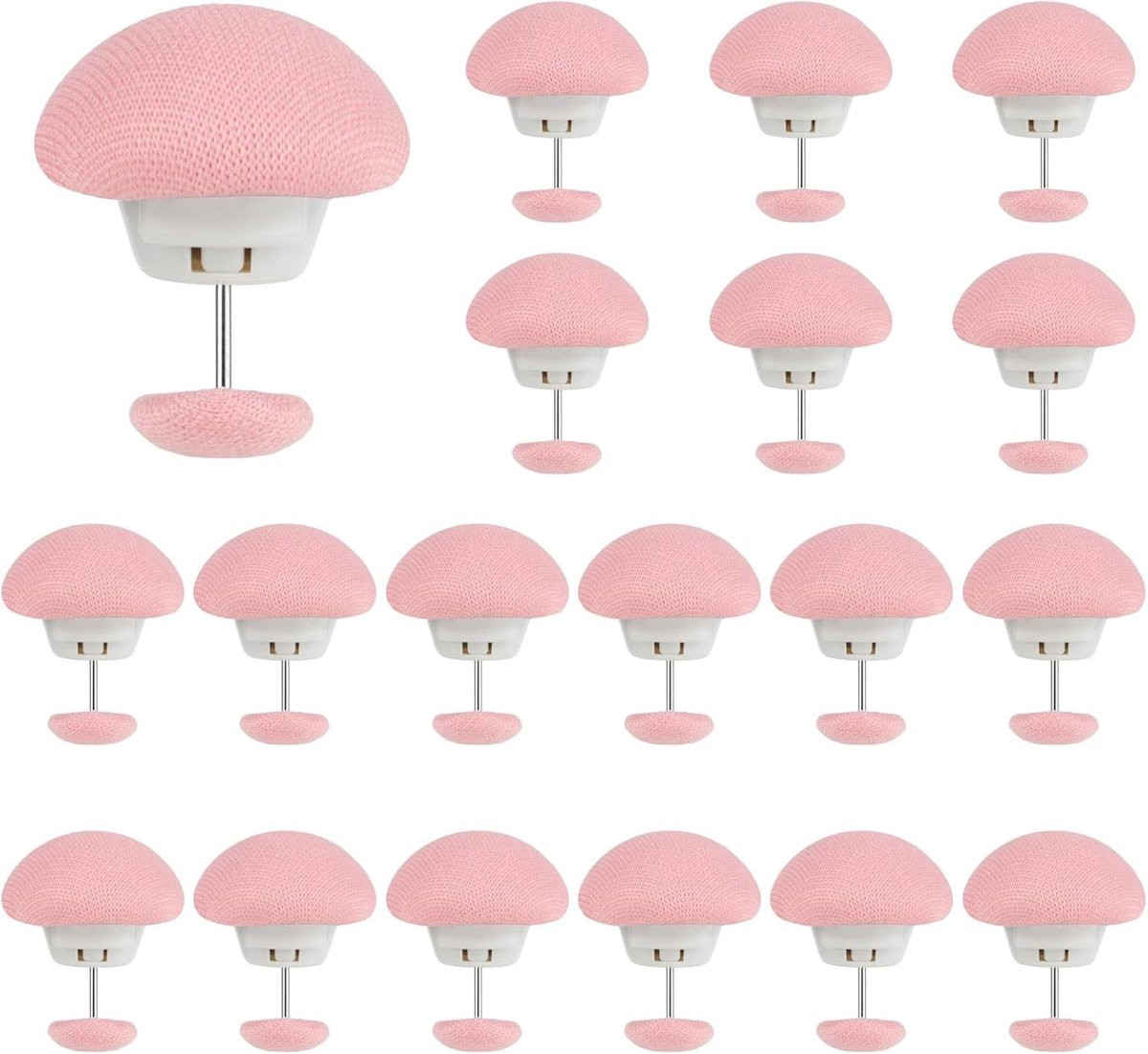 20 Stuks Ronde Beddegoed Klemmen voor Dekbedhoezen, Gordijnen en Kleding