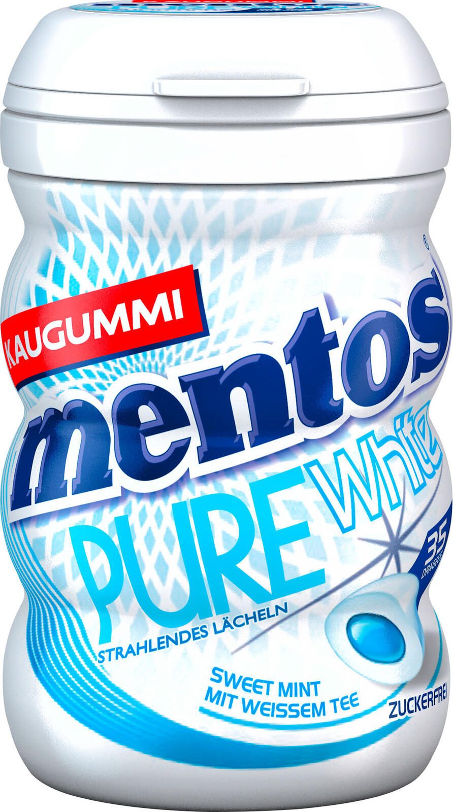 mentos PURE WHITE Kaugummis 3080783003