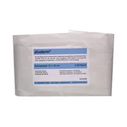 ALUDERM Kompressen 10x10 cm 50 St