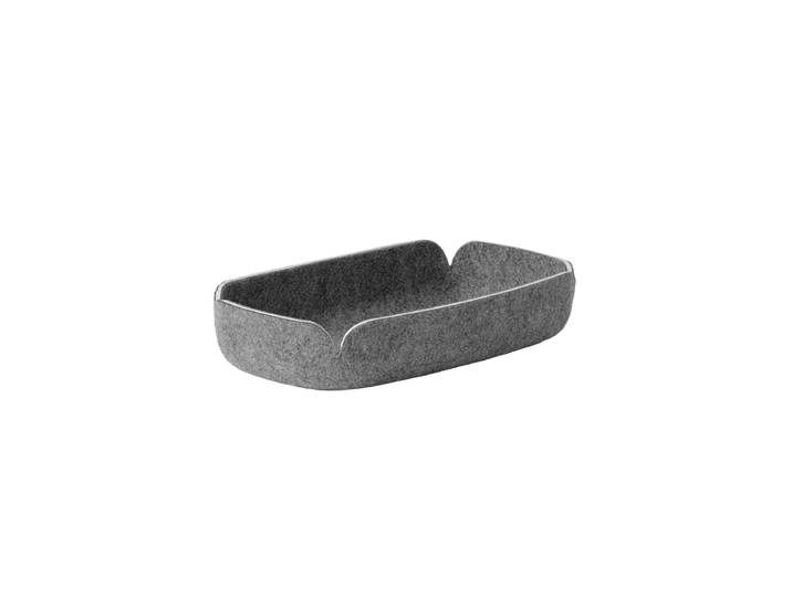 Muuto - Restore Tablett 28 x 15,5 cm, grau melange