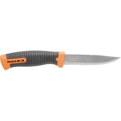 Universalmesser Bahco 2446 mit 2-Komponenten-Griff und Holster, Länge = 220 mm