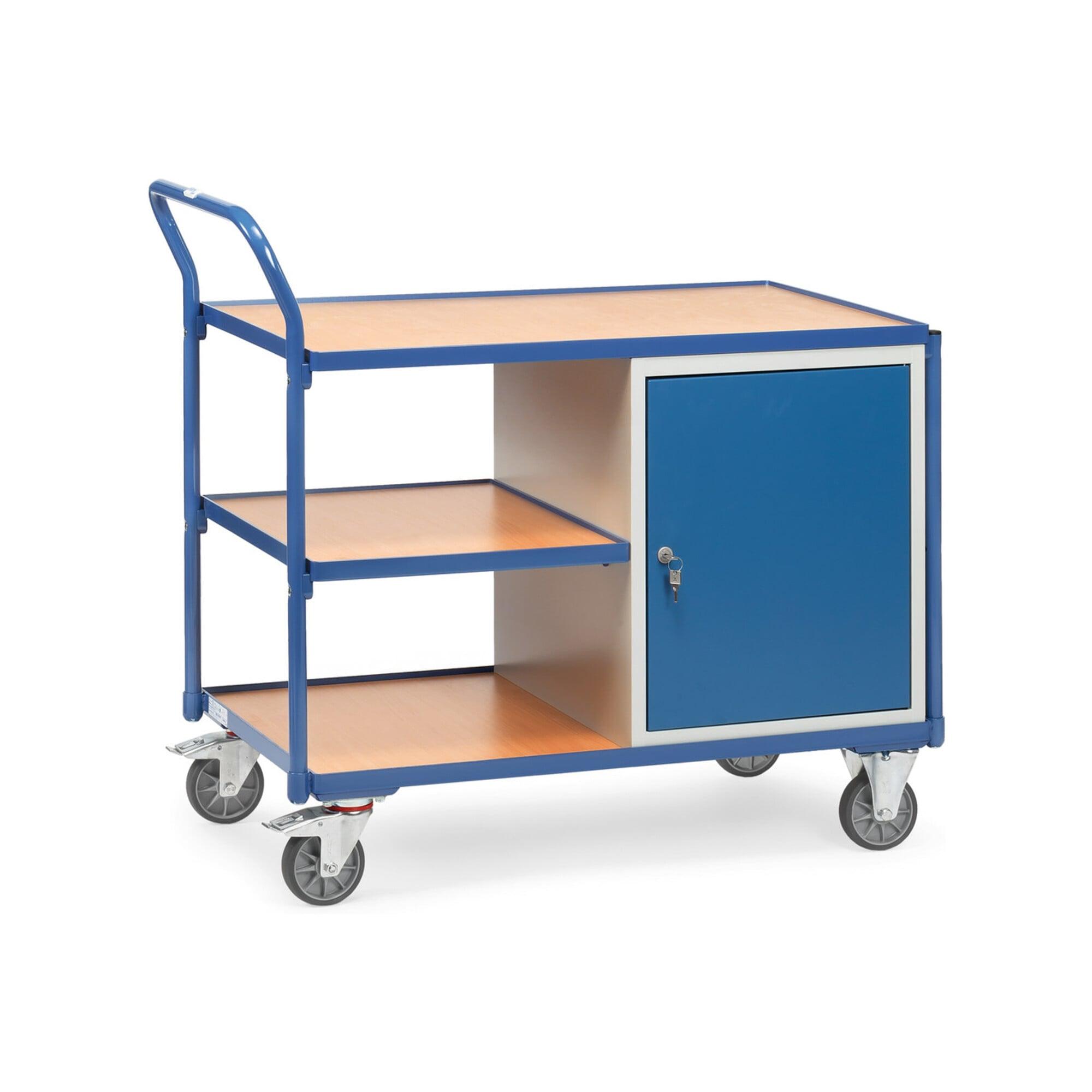fetra Tischwagen 2632 - Tragkraft 300kg TPE-Reifen)