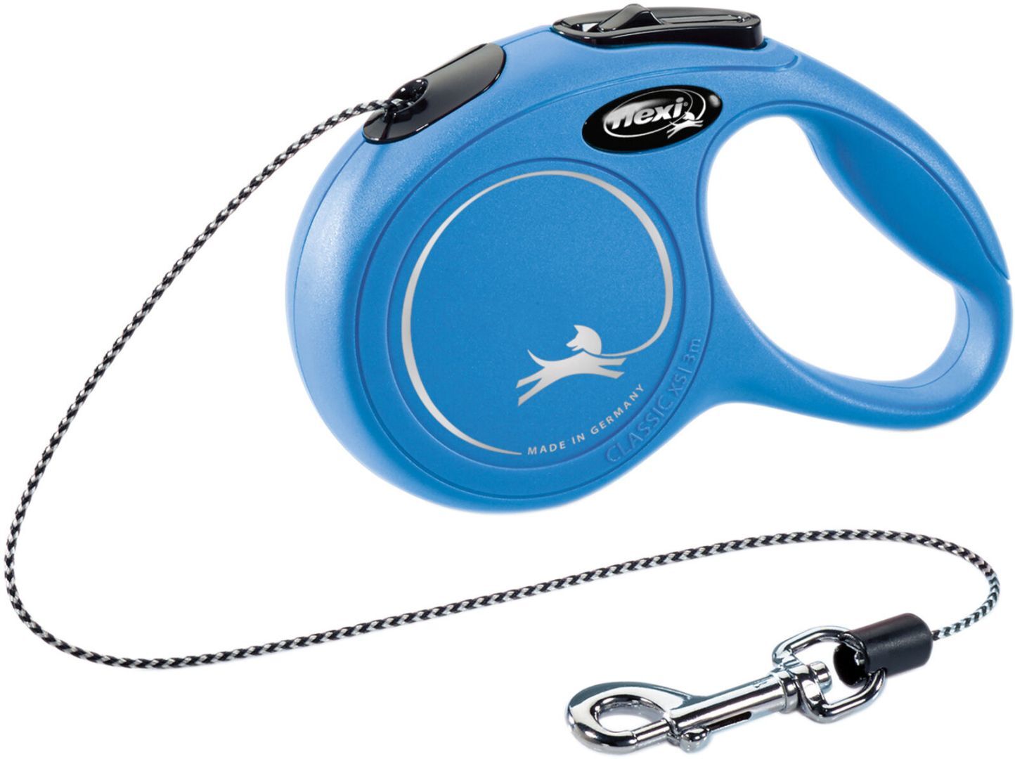 TRIXIE flexi New CLASSIC, Seil, XS: 3 m, blau