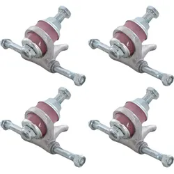 IMPALA QUAD SKATE Achse 4er-Pack silver rose