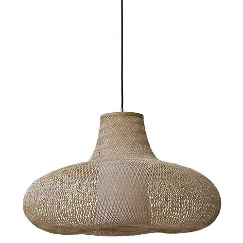 Ay Illuminate Hanglamp May in natuurlijke bamboe ø72cm