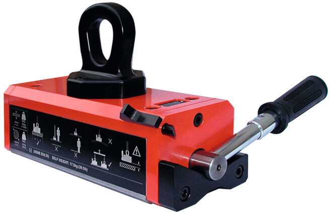 Eclipse Magnetics Aimant de levage LM, Charge max (plan): 2000 kg (085992 2000)