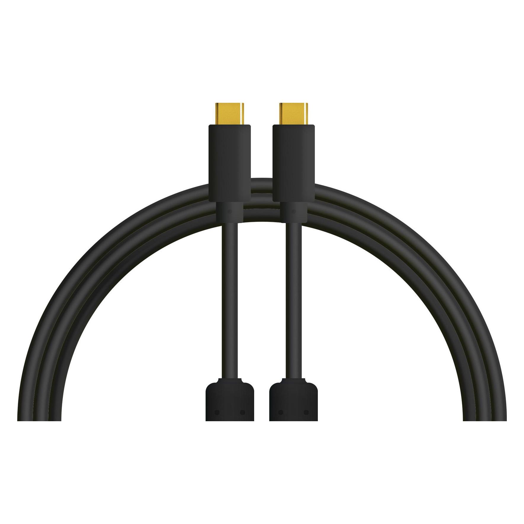 DJTechTools Chroma Cables USB-C to C Black (1 m) (23989201)