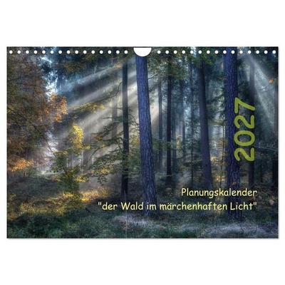 Planungskalender Märchenwald 2027 (Wandkalender 2027 DIN A4 quer), CALVENDO Monatskalender