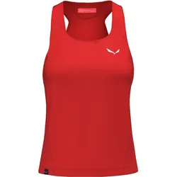 Salewa, Damen, Funktionsshirt, Women's Pedroc Dry Hybrid Tank Top (36, S), Rot