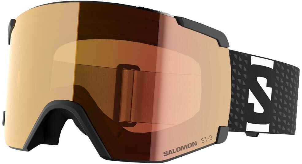 Salomon  - S/View 2 Black Photo Multilayer Red - Masque de Ski