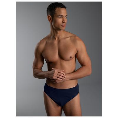 Slip TRIGEMA "TRIGEMA Slip", Herren, Gr. L, 1 Stk., blau (navy), 90% Polyamid, 10% Elasthan, Unterhosen Slip