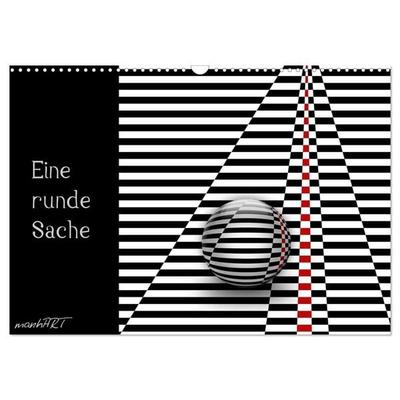 Eine runde Sache (Wandkalender 2027 DIN A3 quer), CALVENDO Monatskalender