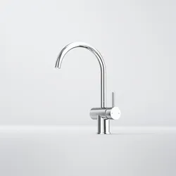 Steinberg Spültisch-Einhebelmischer-Batterie, chrom Serie 100, 100.1400 1001400