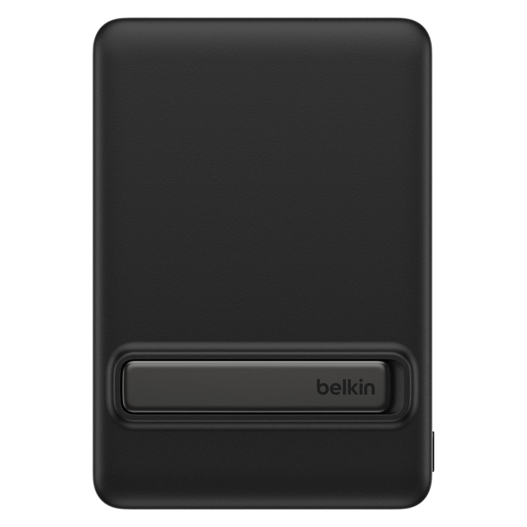 Belkin BPD016HQBK, 5000 mAh, Kabelloses Aufladen, 20 W, Schwarz (5000 mAh, 20 W) (BPD016HQBK)