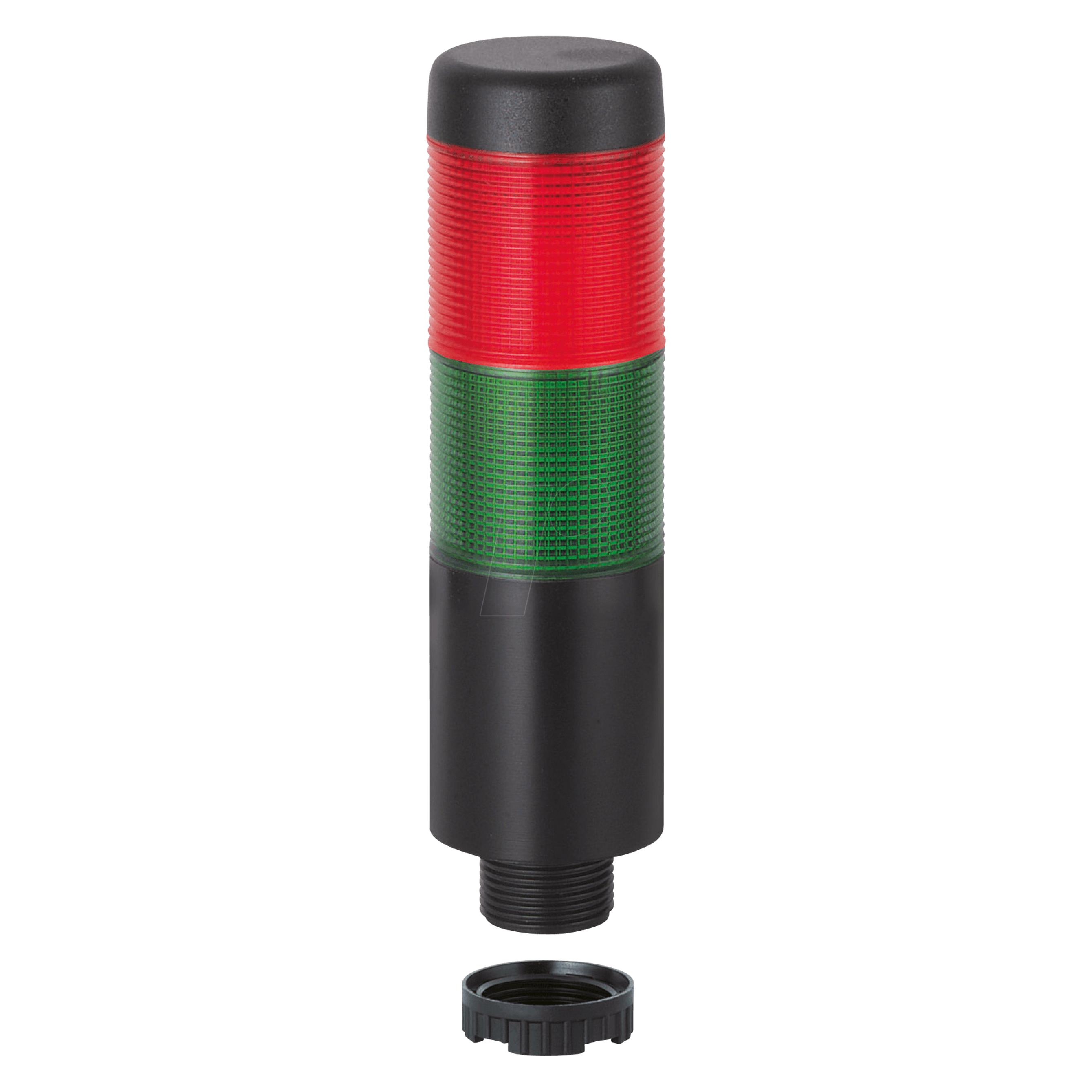 Werma K37 Signal Tower, Green/Red, Plug (69822075)