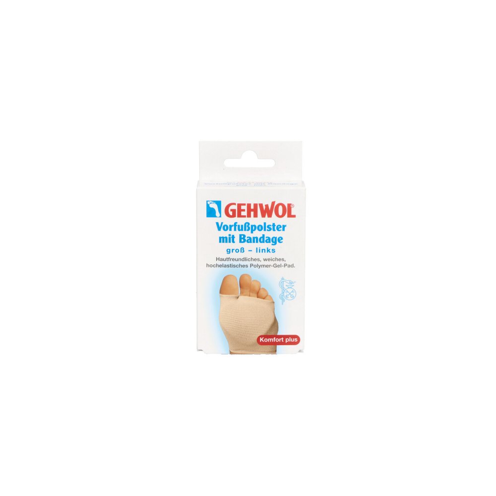 Eduard Gerlach GmbH Gehwol Vorfusspolster mit Bandage links gross 14129163