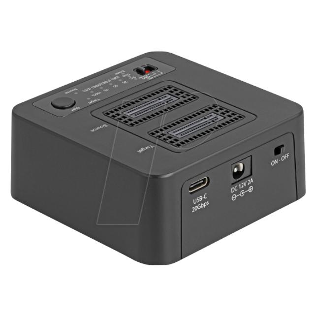 Delock M.2 Dockingstation für 2 x M.2 NVMe PCIe (64300)