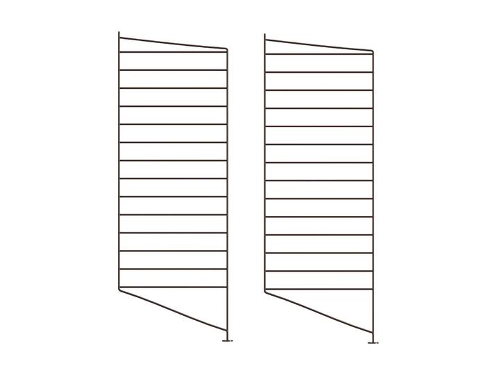 String String Bodenleiter Dunkelbraun, 85x30 cm, 2-teilig