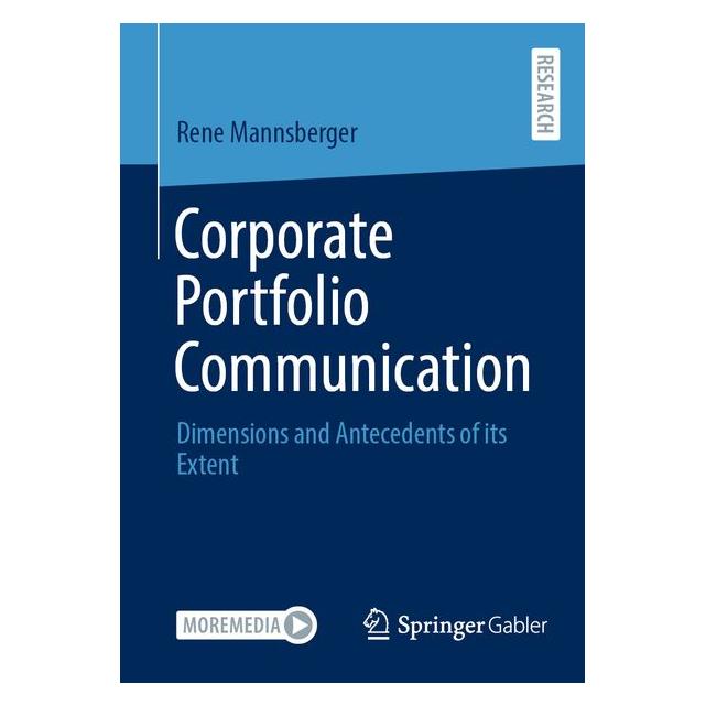 Springer Corporate Portfolio Communication (Englisch, Softcover, Rene Mannsberger) (71307740)