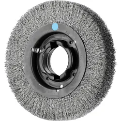 PFERD TOOLS Rundbürste breit ungezopft RBU Edelstahl-Draht industrieller Einsatz - 43506003